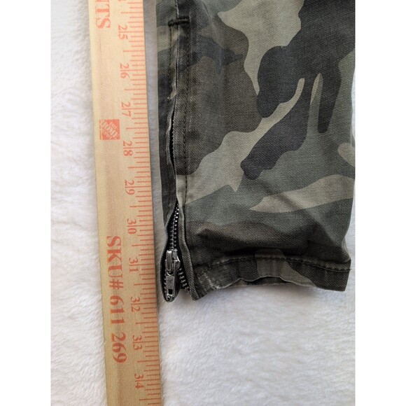 Pacsun Camo Cargo Elastic Waist Drawstring Joggers Size Small - Picture 4 of 12